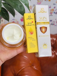 Kem Face Collagen X3 + Serum nám X3+ Kem Chống nắng Collagen X3 Đông Anh - Chính hãng mỹ phẩm Đông A