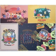 BTS BT21 postcard