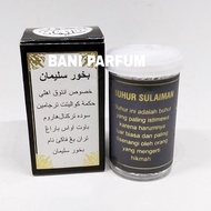 Buhur Sulaeman Hitam Kemasan Toples / Buhur Sulaeman Istimewa Segi Empat