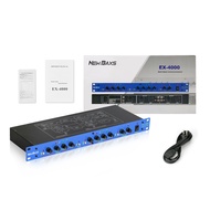NewBaxs EX4000 ครอสโอเวอร์อิเล็กทรอนิกส์ 4 ทิศทางมืออาชีพ 2 สเตอริโอช่องเวทีบาร์ KTV อุปกรณ์เครื่องเ