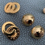 Celine Vintage Earrings 中古 耳環 耳夾 星球 雙環 凱旋門