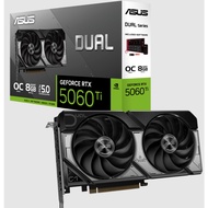 ASUS Dual GeForce RTX 5060 Ti 8GB / 16GB GDDR7 OC Edition 2602MHz Boost Clock 28Gbps 128bit 4608CC D