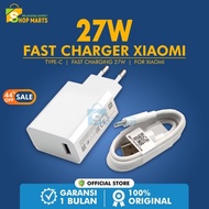CHARGER XIAOMI FAST CHARGING 27W ORIGINAL 100 TYPE C