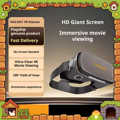 NOLO N1 VR Glasses Adapt To Multiple Mobile Phone Sizes Ultra-clear 4K Viewing Mobile VR 100°FOV IMA