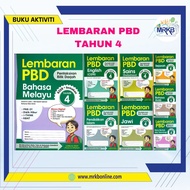 LEMBARAN PBD TAHUN 4 KSSR SEMAKAN