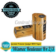 Garskin MOD Wismec Reuleaux rx 2/3 - Kayu 2