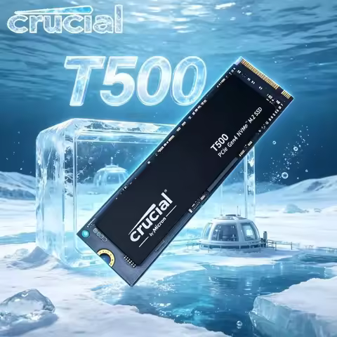 Crucial High Read Speed OEM Crucial T500 1TB CT1000T500SSD8 NVMe M.2 SSD PCIe4 7300MB/s Game Storage