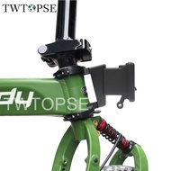 TWTOPSE Bicycle Front Carrier Block Adapter For Birdy 2 3 P40 New Classic GT Folding Bike