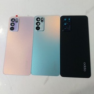 Reno 6 5g back cover with orange glass