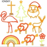 IONSKY LED Edison Filament, Flexible Retro Diode Light Filament, DIY Bulb Accessories 3V Cartoon Cre