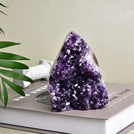 ▶$1 Shop Coupon◀  JIC Gem Natural Polished Amethyst Crystal Geode Deep Purple Uruguay Amethyst Clust