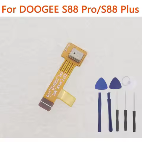 New Original DOOGEE S88 Pro S88 Plus Mic Microphone Module Mic Cable flex FPC For DOOGEE S88 Pro Sma