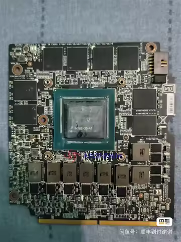 Used RTX-2080 8GB MXM FOR MSI GT75 GT73 Titan MS-16L5 GT83 VIDEO CARD GPU MS-1W1E1 TESED OK