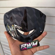 VISOR 125 Z FIZ R VISOR COAK CARBON VISOR YAMAHA 125z VISOR CARBON VISOR 125z PNP TO FIZ R 2-STROKE