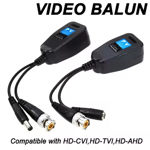1CH Passive Balun RJ45 CCTV Video Transceiver Coax BNC for HDCVI HDTVI AHD Analog High Definition Ca