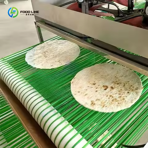 Fully Automatic Thickness Tortilla Making Machine Para Pancake Maker Grain Product Flour Corn Press 