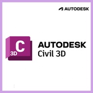 [Ready to stock] Latest Civil 3D for Win Lifetime