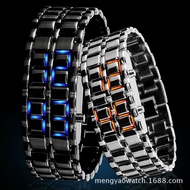 Addies fashion lava watch creative couple Bracelet LED electronic watch