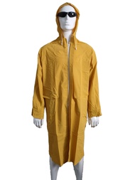 WORKER HEAVY DUTY RAINCOAT-(YELLOW)
