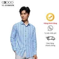 Men's Shirt G2000 Blue Long Sleeve