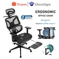 GLOVOSYNC SG LOCAL Ergonomic Office Chair Home Office Chair | Gaming Chair with Leg Rest and 4D Armr