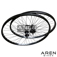 WHEELSET SEPEDA 26 UNITED DATAR Z1001 TORPEDO LUBANG 36 HOLE 36H VELG RIM RIMS HUB FREEHUB JARI JARI