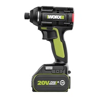 WORX 威克士  20V 鋰電無刷衝擊起子機-雙電池套裝組(WU294.2) | 009000770101