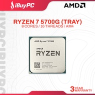 AMD Ryzen 7 5700G Processor | 8 Cores, 16 Threads | AM4 (Tray Unit)