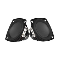 2Pcs 2.75 Inch 70.6mm Mid Bass Speaker 4Ω15W Dual Magnetic Bluetooth Speaker Long Stroke Rubber Edge