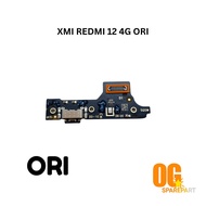 FLEXIBLEE BOARD PCB CHARGER CONNECTOR CHARGER CONNECTOR UI BOARD+C/C+MIC XMI REDMI 12 4G ORIGINAL