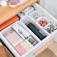 Divider Box Drawer Divider 8pcs Cosmetic Storage Organizer