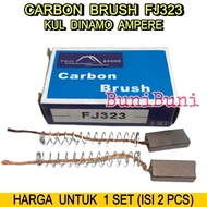 CARBON BRUSH ALTERNATOR FJ 323 / Kul Ampere Mobil KIJANG CARRY HIACE HARDTOP T120 - 1 SET FJ323