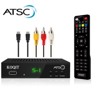 ATSC OTA digital converter box Terrestrial Antenna Tv Receiver DVR recorders for tv Box Smart Universal Remote USB Media Player Henyi