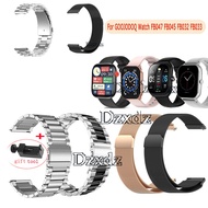 GOOJODOQ Smartwatch Strap FB047/FB045/FB032/GTS/FB033 Metal Stainless Steel Wristband Accessories