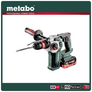 【metabo 美達寶】18V鋰電無刷三用鎚鑽-快拆 5.5Ah單電套裝組 隨附系統工具箱(KHA 18 LTX BL 24 Quick)｜031005340101