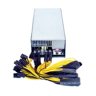 WLLW 2400W 6-8 Graphics Cards 10*6PIN Mining Power Supply Computer Mining Machine Power Supply