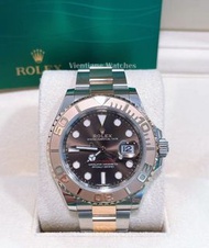 【現貨】Rolex Submariner Date 116621 單表 40mm 咖面間金鋼帶/勞力士黑水鬼/潛水錶/submariner