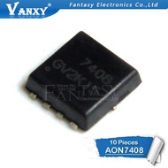 10pcs AON7408 DFN Marking 7408 AON7408L AO7408 DFN3x3 SMD 30V N-Channel MOSFET new original IC