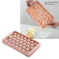 Mya Round Ice Cubes Container Mold 33 Cavity For Cocktails Party Homes Kitchen Use