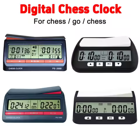 Chess Clock Professional Chess Digital Timer Chinese Chess /Go /Chess Games Timer Clock Accurate Cou