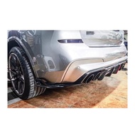 For BMW F97 X3M LCI Carbon Fiber Rear Diffuser Rear Bumper Lip