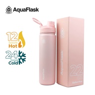 AQUAFLASK (14oz/ 18oz/ 22oz/ 32oz/ 40oz/ 64oz) AQUA FLASK Wide mouth Vacuum Insulated Stainless Stee