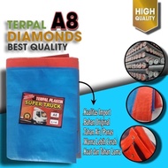 TENDA A8 KOREA TARPAULIN CUSTOM SIZE TENT TARPAULIN TRUCK TARPAULIN POND TARPAULIN 2X3 3X4