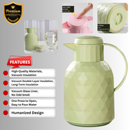 Vacuum Thermos Flask Hot Kettle - 1.0L / 1.6L