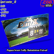 Papan Score Badminton Papan Skor / Score Board Sepak Bola Dan Futsal Murah Berkualitas New