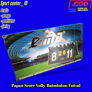 Papan Skor 4 Digit Badminton Papan Skor / Score Board Sepak Bola Dan Futsal Murah Berkualitas New