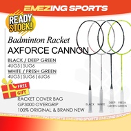 AXFORCE CANNON BADMINTON RACKET UNSTRUNG (FREE GRIP + COVER BAG) 4U 5U 6U 雷霆 小钢炮