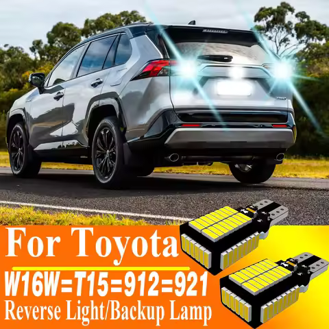 2pcs W16W T15 921 912 LED For Toyota Chr Rav4 Avensis Verso S Auris Aygo X Camry Prius Yaris Vitz Ur
