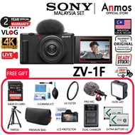 Sony ZV-1F ZV1F ZV-1 Digital Vlogging Camera with 4K HDR I Sony Malaysia 2 YEARS Warranty