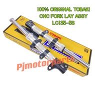 YAMAHA LC135 5S LC5S (100% ORIGINAL TOBAKI) (1 SET) CNC Racing Front Fork Lay Assy Depan / Batang Fo